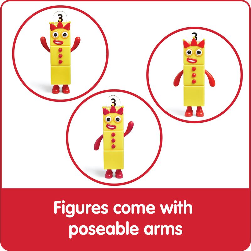 Figuras De Juguete Hand2mind Numberblocks Frien... image number null