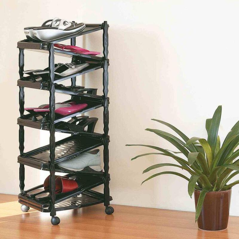 Rack Zapatera Extendible 10 Pares Zapatos Facil... image number null