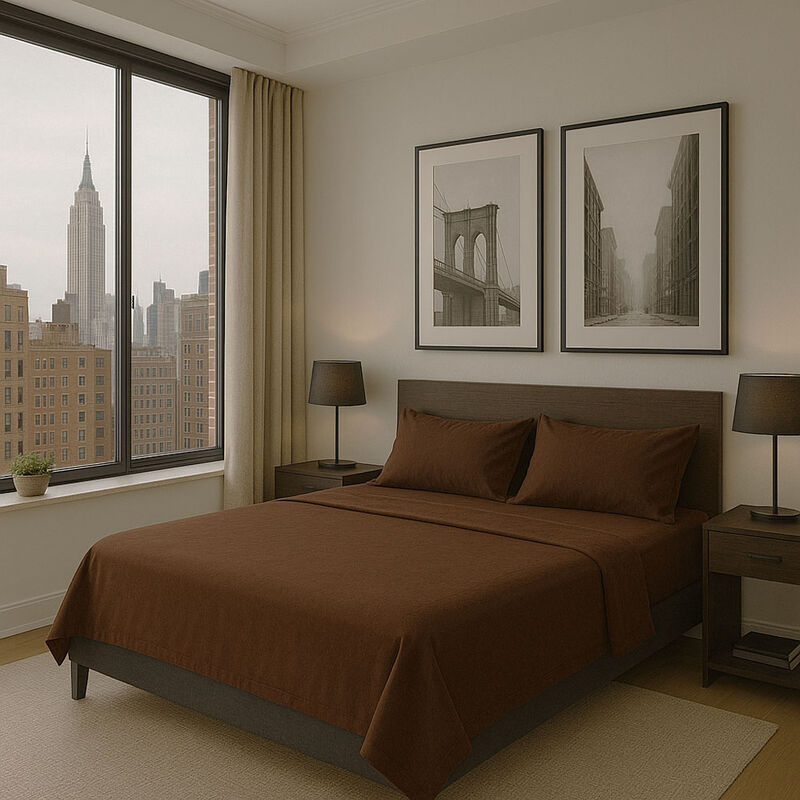 Juego de S&aacute;banas Microfibra Suaves y Duraderas ... image number null