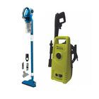 Combo Koblenz Aspiradora Koblenz Lyra 650W / 120V Azul + Hidrolavadora El&eacute;ctrica 1400 PSI END