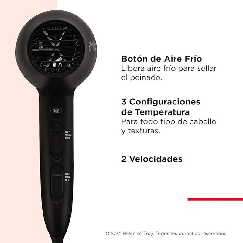 SECADORA DE CABELLO REVLON RVDR5347LA1 ESSENTIA... image number null