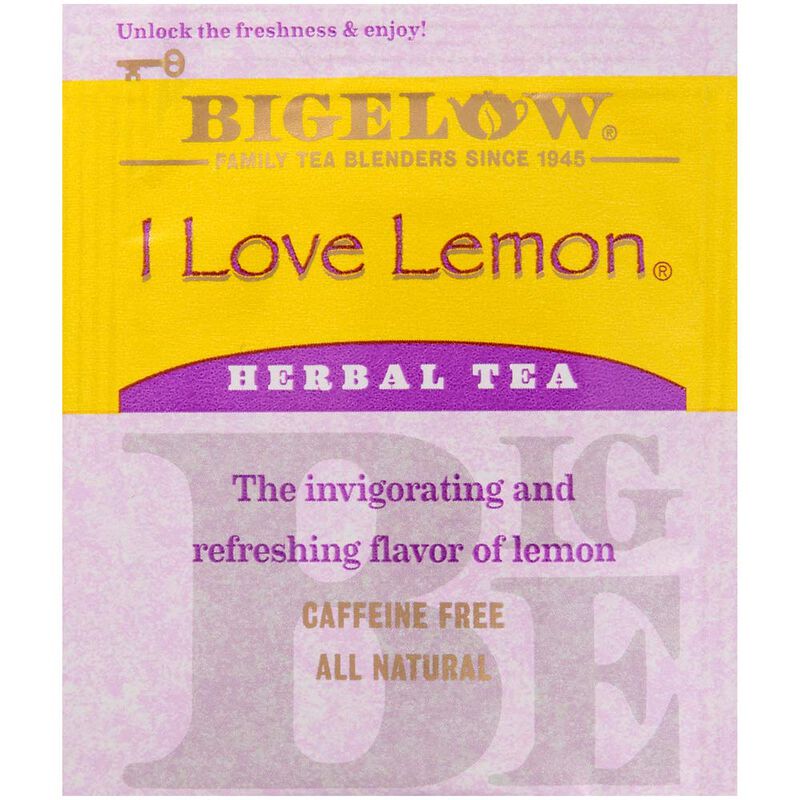 Bolsas De T&eacute; Bigelow I Love Lemon 50 g - Caja D... image number null