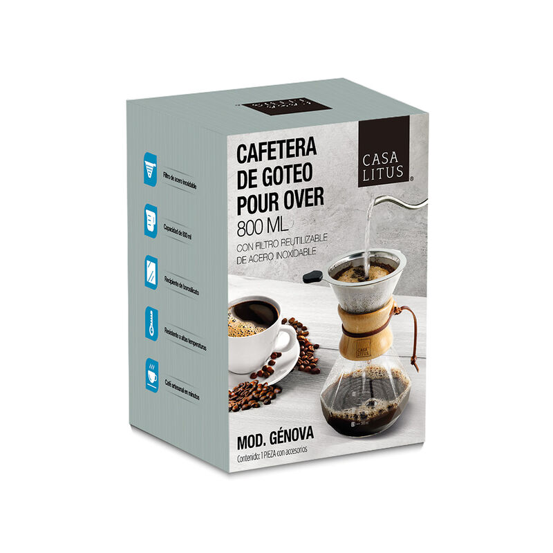 Cafetera Individual Chemex Grande 800 ml Caf&eacute; M... image number null