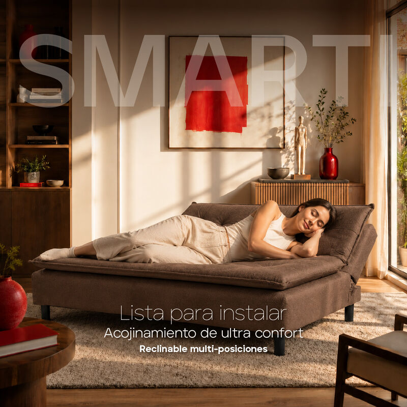 Sof&aacute; Cama Individual Smarti, Atlas Del Descanso... image number null