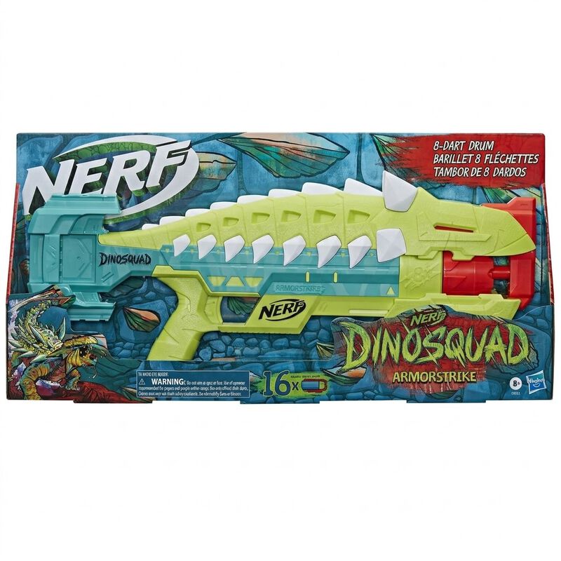Lanzador Dinosquad Armorstrike 16 Dardos Elite ... image number null