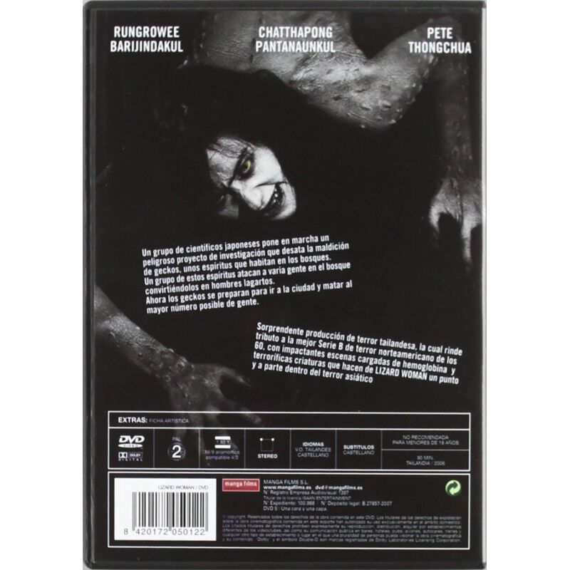 La Mujer Lagarto [dvd] Tuk Kae Phii image number null
