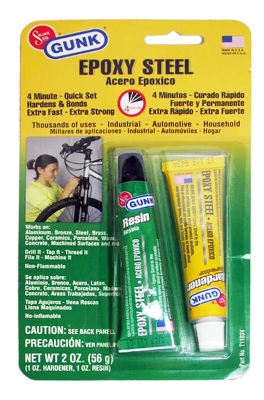Acero Ep&oacute;xico S&uacute;per Adhesivo Gunk T1103v image number null