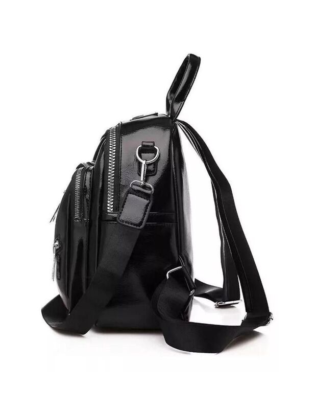 Bolsa Backpack Pink Brule W-pack De Cuero Para ... image number null