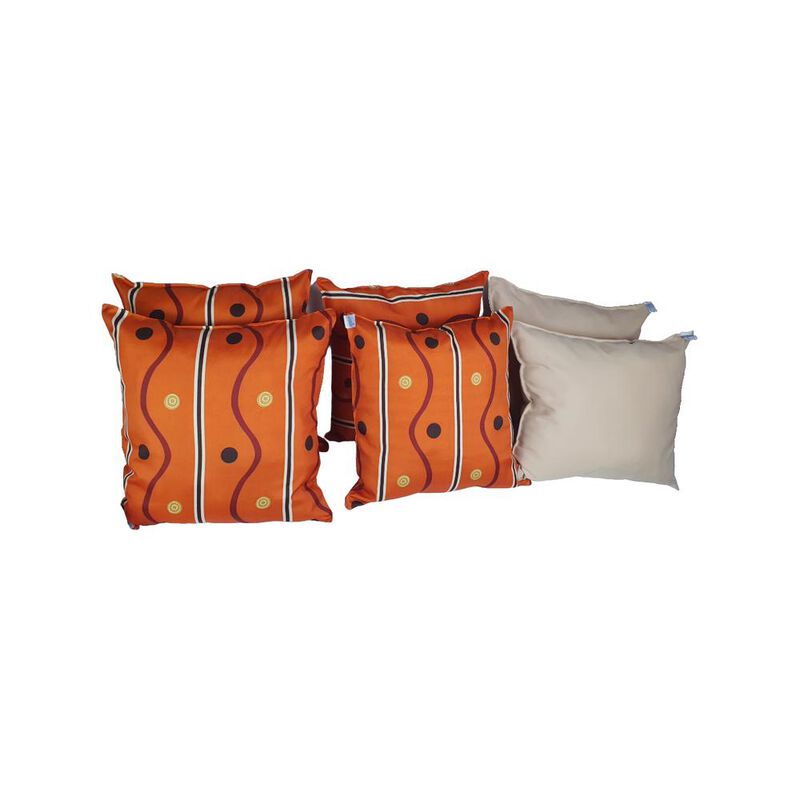 Set 6 Cojines Decorativos Premium Almoda Combin... image number null