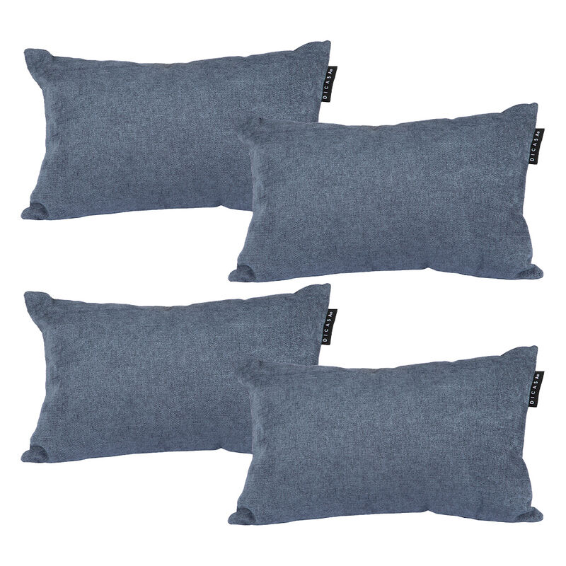 Cojin Decorativo Rogga Delta Set De 4 Azul image number null