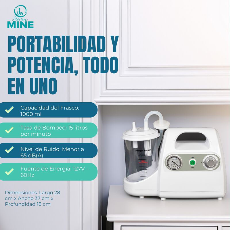 Aspirador De Flemas y Mucosidades Port&aacute;til | NB... image number null