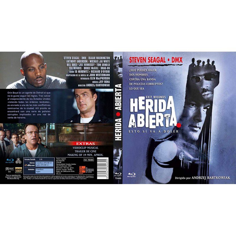 Herida Abierta Bd 2001 Exit Wounds [blu-ray] image number null