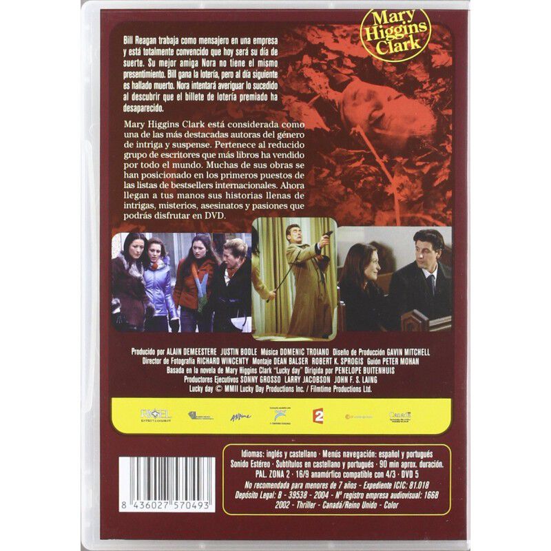 Extra&ntilde;a Desaparicion (M.H.Clark) [DVD] image number null