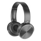 Audífonos Diadema Mitzu Mh-8097Bk Acabados Metálicos / Negro End
