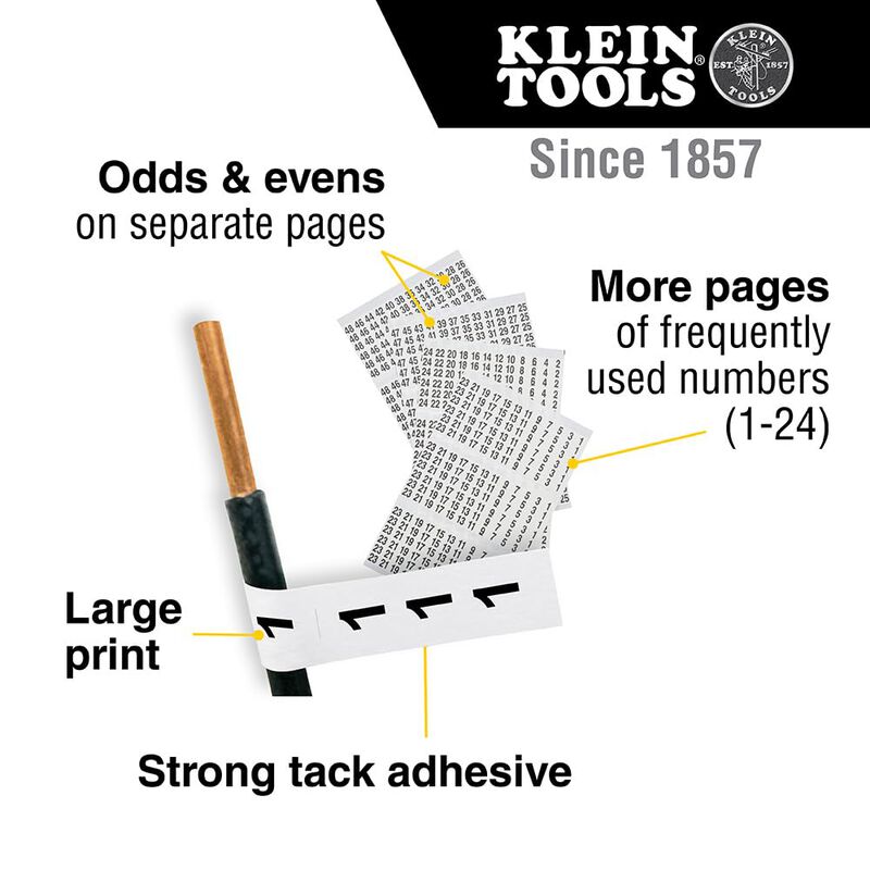 Wire Marker Book Klein Tools 56250 - Gesti&oacute;n De... image number null