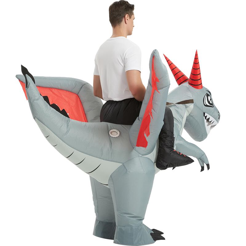 Disfraz De Dinosaurio Tasanor, Drag&oacute;n Inflable ... image number null