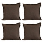 Cojin Decorativo Rogga Kappa Set De 4 Chocolate