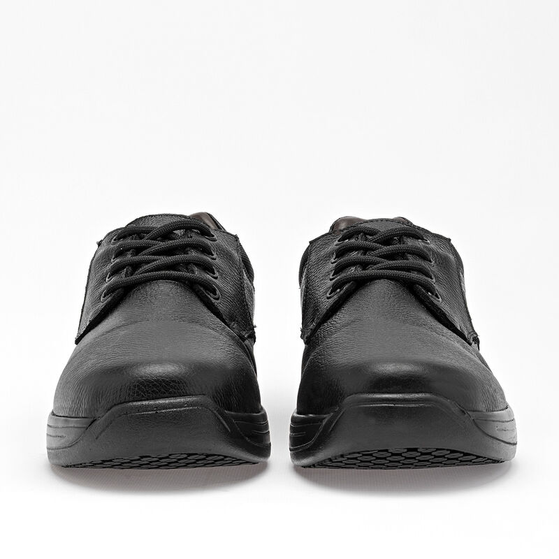 Fortal zapato casual de piel  para hombre negro... image number null