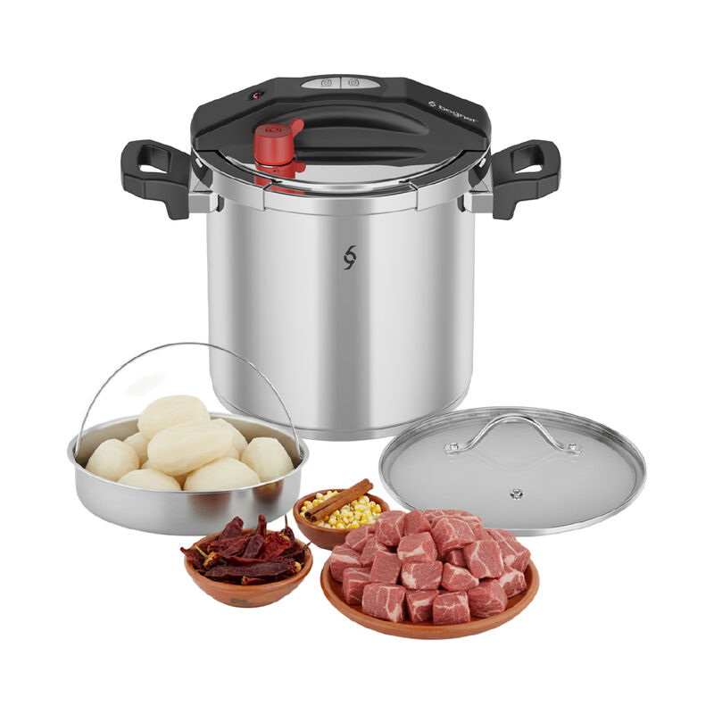 Olla De Presi&oacute;n De 10 Litros Acero Inox 304 Bog... image number null
