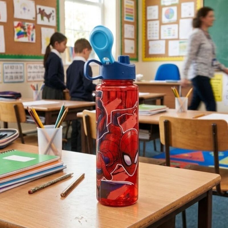 Botella Infantil Spiderman 500 Ml Sin Bpa Multi... image number null