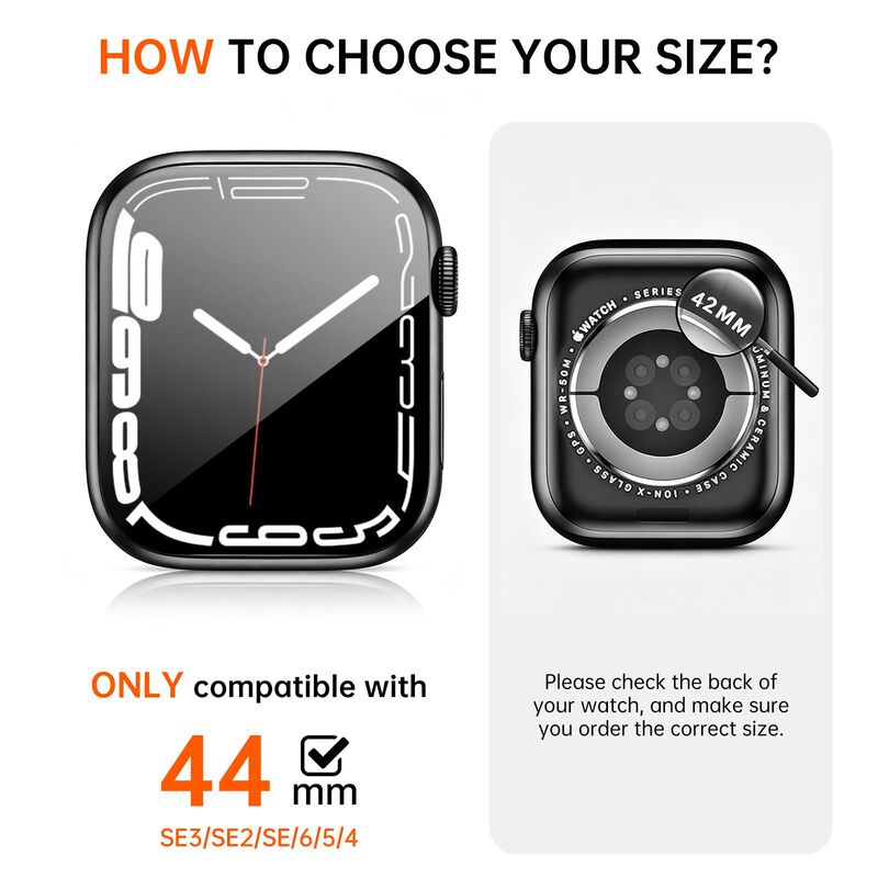 Funda para Apple Watch Singiuzoo 44mm Pack de 2... image number null