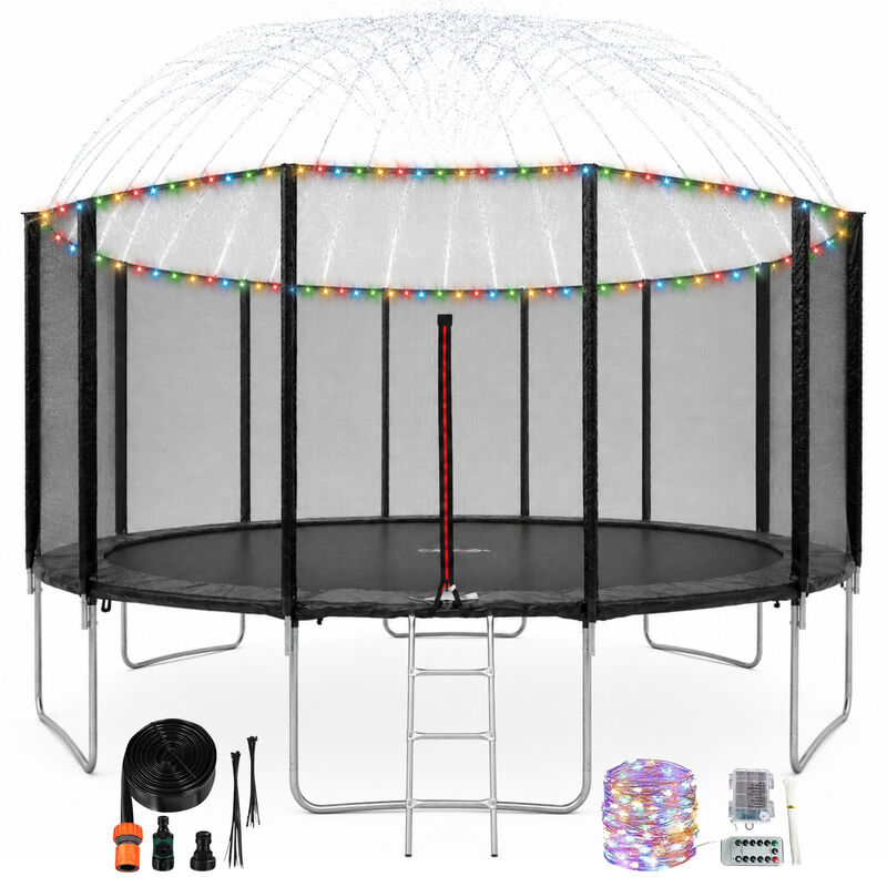 Trampol&iacute;n Brincol&iacute;n De 16 Pies Para Ni&ntilde;os Luz Y... image number null