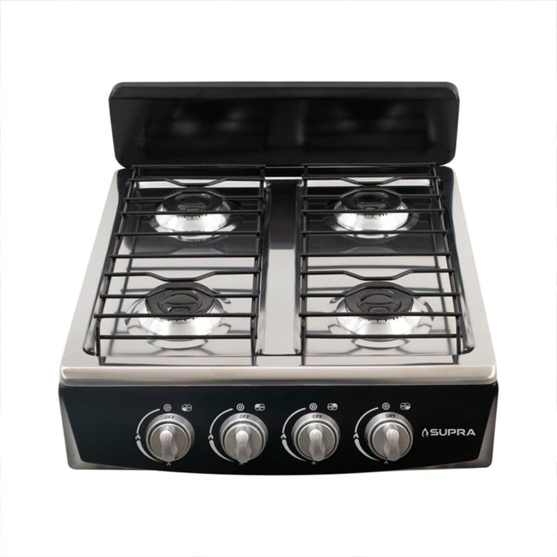 Parrilla A Gas Supra 4q Titanblac 4 Quemadores ... image number null