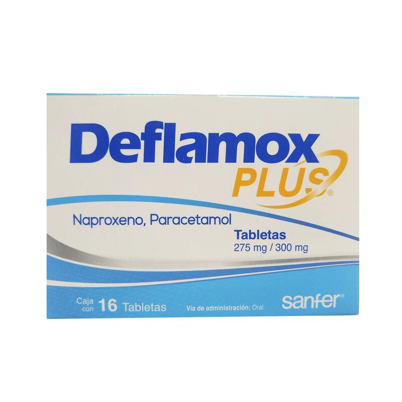 Deflamoxplus 275/300 Mg 16 Tableta(s) image number null
