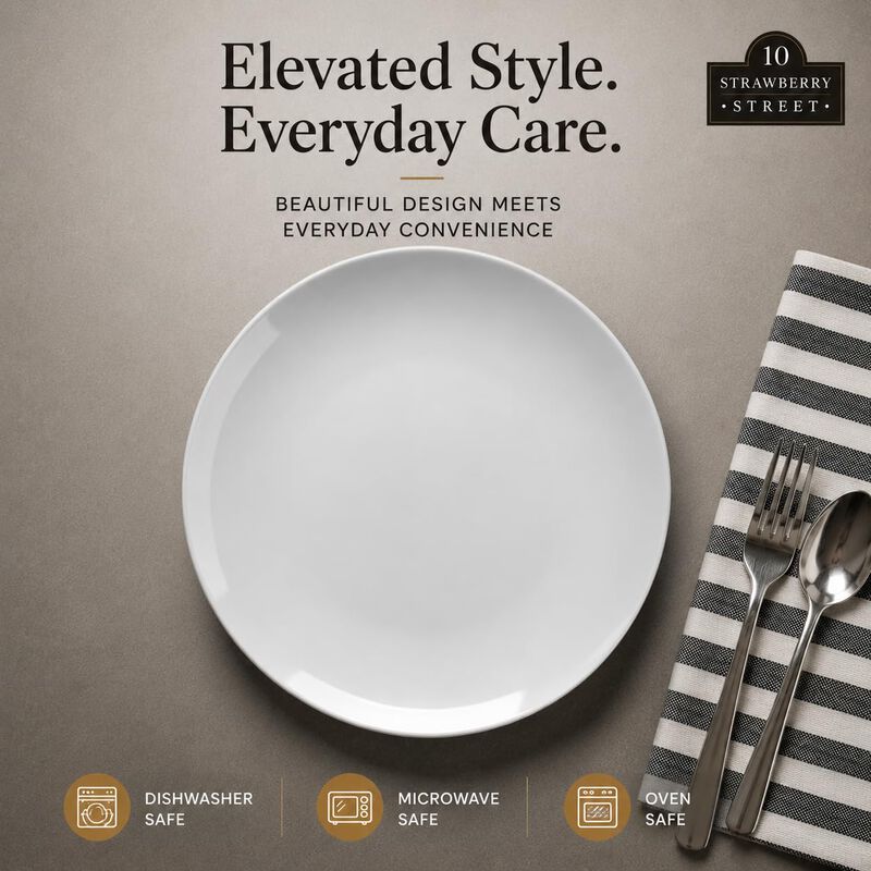 Plato De Cena 10 Strawberry Street 27 cm, Juego... image number null