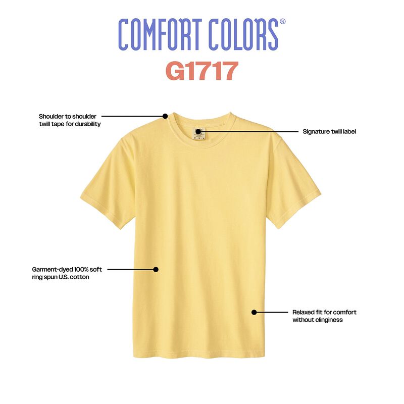 Camiseta Comfort Colors G1717 Verde Claro Talla... image number null