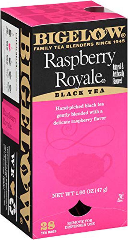 Bolsas De T&eacute; Bigelow Raspberry Royale 168 Unida... image number null