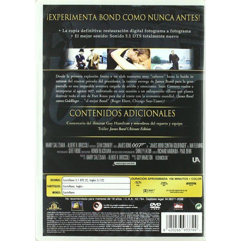 Agente 007: Bond Contra Goldfinger (&uacute;ltima Edic... image number null