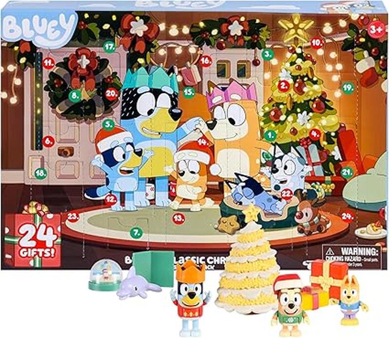 Calendario De Adviento Bluey&acute;s Classic Christma... image number null