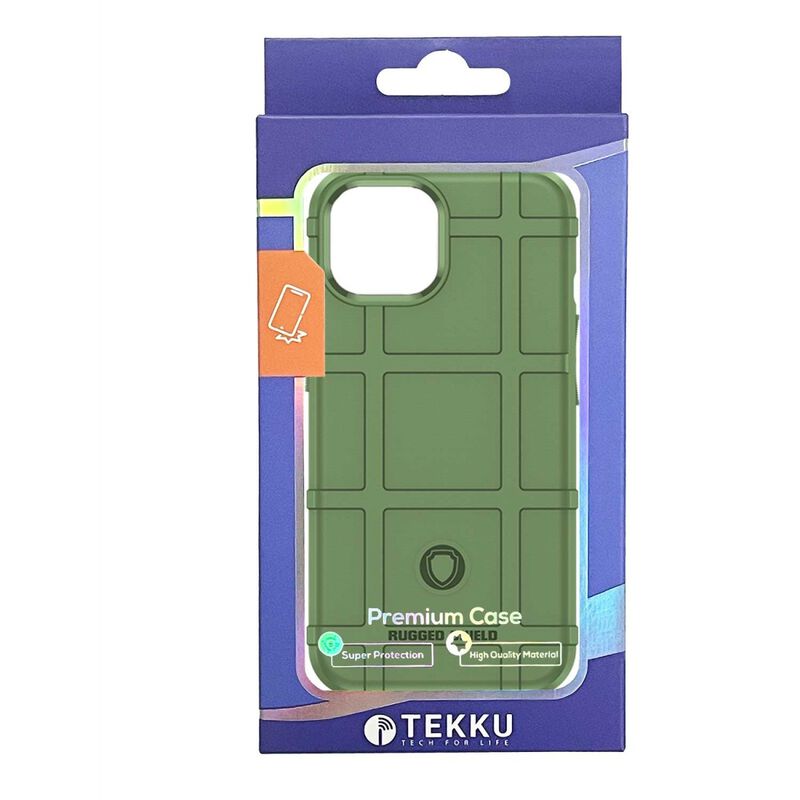 Funda Tekku Rugged Shield Para Iphone 15 Verde image number null