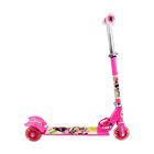 Scooter Minnie Plegable 3 Ruedas Con Luz Patin Infantil