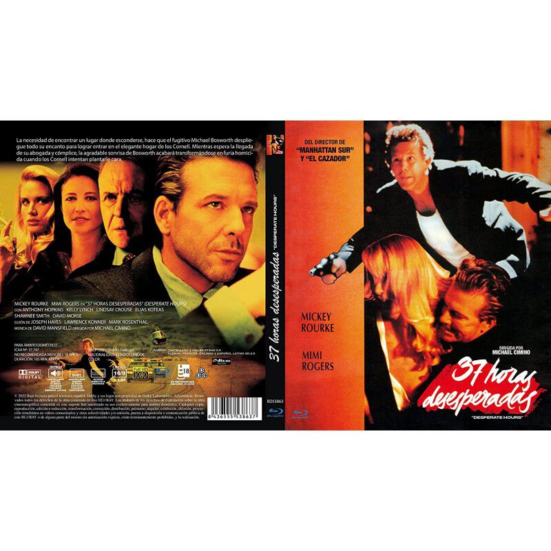37 Horas Desesperadas [blu-ray] (1990) Desperat... image number null