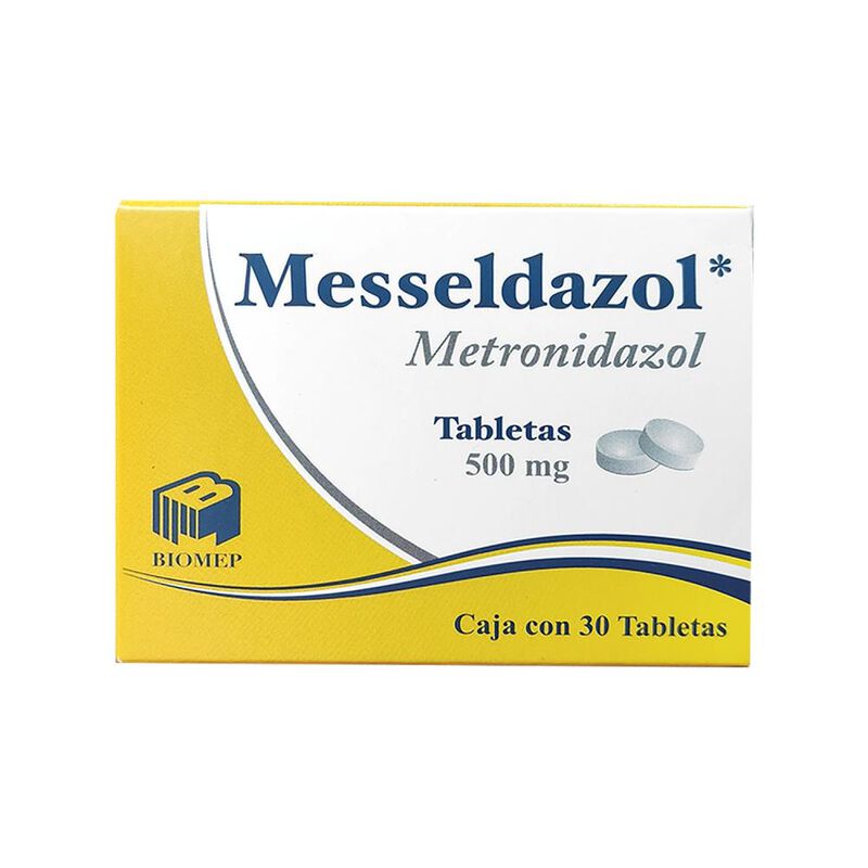 Messeldazol 500 Mg 30 Tableta(s) image number null