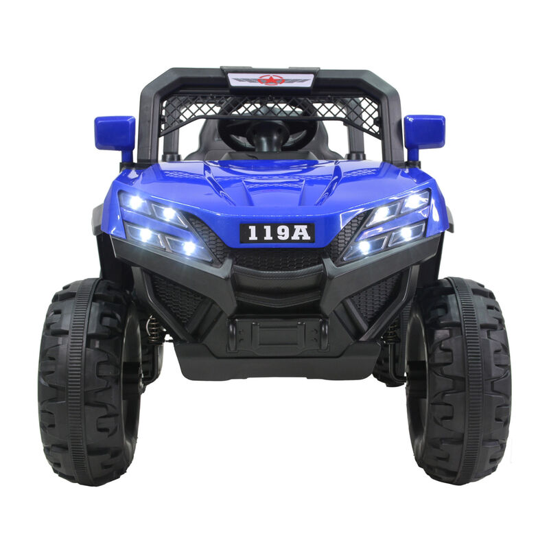 Carro Montable Buggy El&eacute;ctrico Luces Musica Usb... image number null