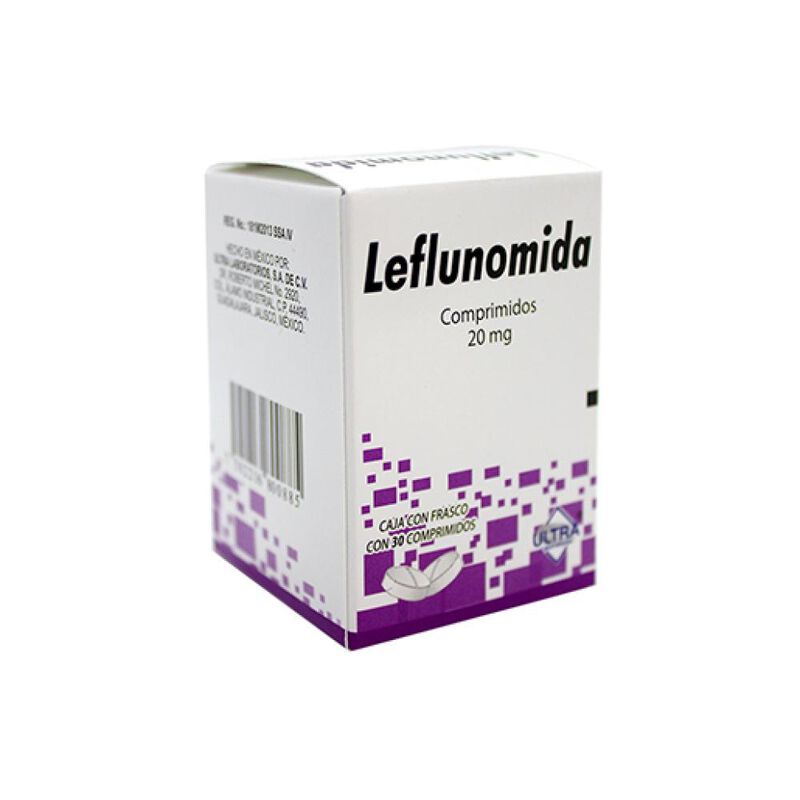 Leflunomida 20 Mg 30 Comprimido(s) image number null