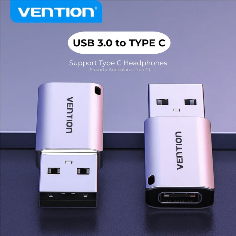 Adaptador USB 3.0 a USB-C de Alta Velocidad VEN... image number null