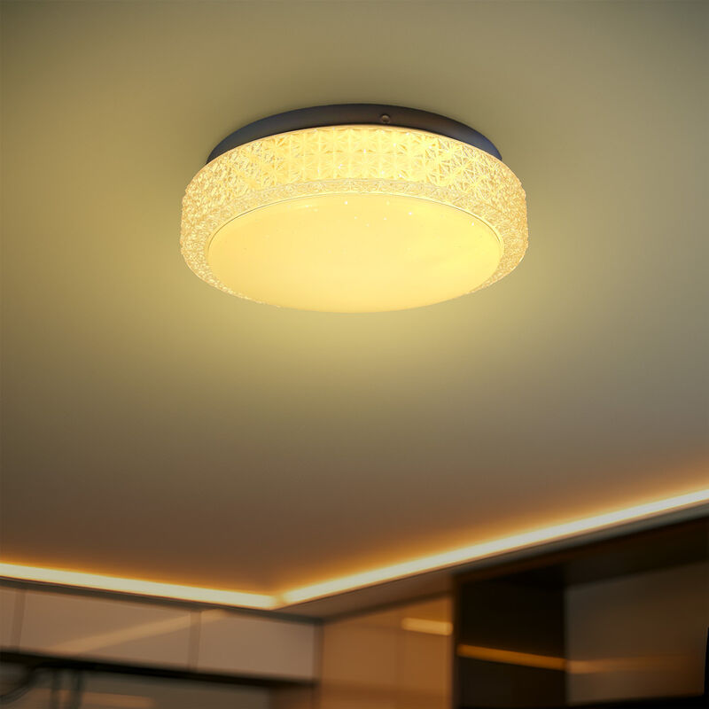 L&aacute;mpara Plaf&oacute;n LED de Techo MIL LUCES SILVANYA ... image number null