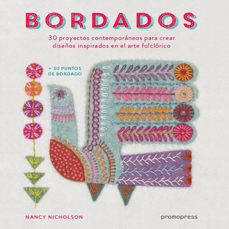 Bordados, De Nancy Nicholson, Promopress, Pasta... image number null