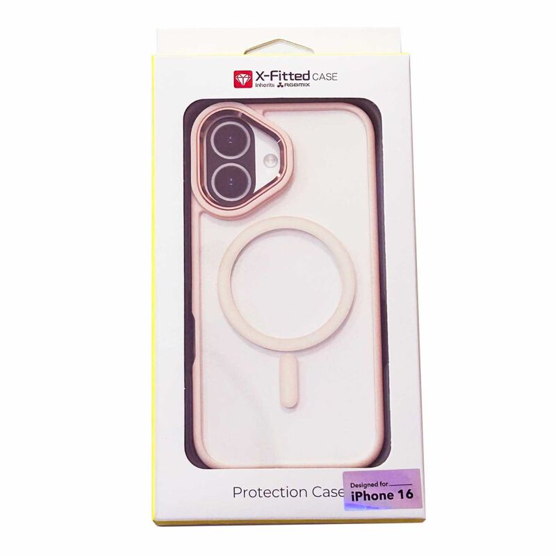 Funda Xfitted Hybrid Met Mag Para Iphone 16 Tra... image number null