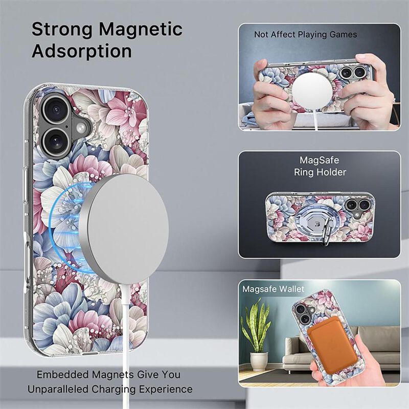 Funda Case MYBAT Mood Mag para iPhone 17 - Flor... image number null