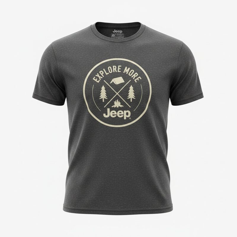 Playera Jeep Hombre Manga Corta Oxford Azul Ori... image number null