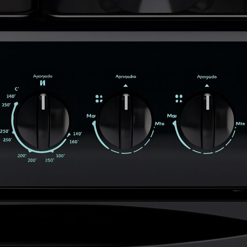 Estufa Al Piso Gas Acros NAW1001B Negro image number null