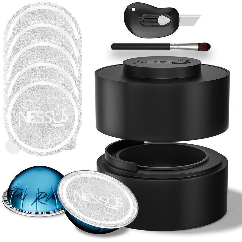 Kit De C&aacute;psulas Reutilizables Para Nespresso Ve... image number null