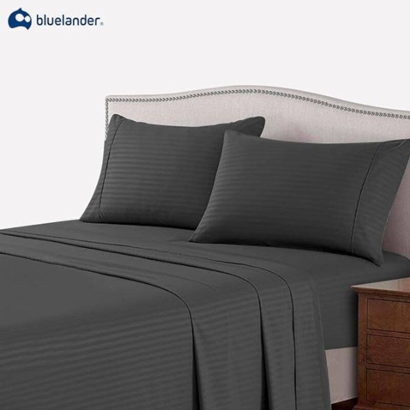 Juego de Sabanas King Size de 4 Piezas Hipoaler... image number null