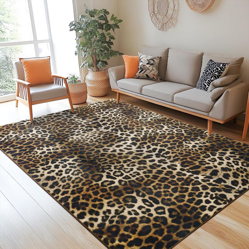 Alfombra De &Aacute;rea Foxmas 122 &times; 183 cm Con Estamp... image number null