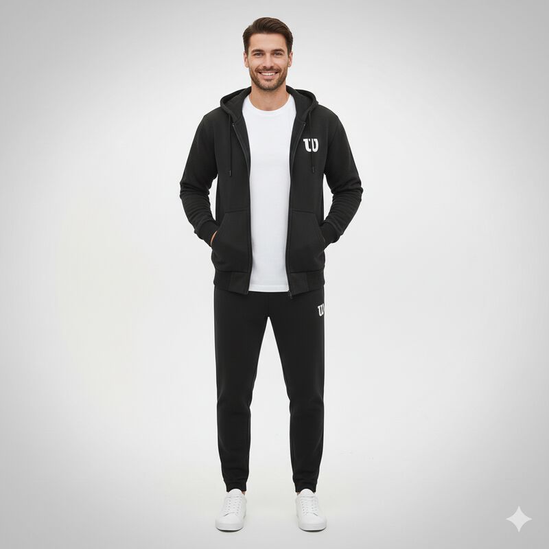 Chamarra Wilson Para Hombre Negro Ch image number null